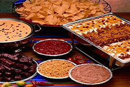 Catered meals by El Chico